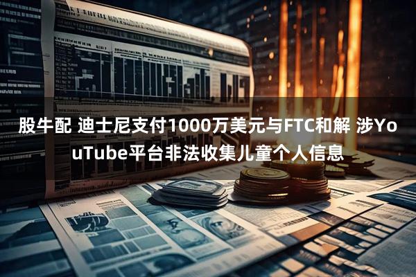 股牛配 迪士尼支付1000万美元与FTC和解 涉YouTube平台非法收集儿童个人信息